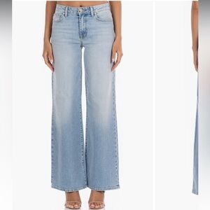 Fidelity Denim KELLI NAPLES wide leg jeans - 32 inch inseam - Size 24
